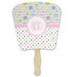 Girly Girl Paper Fan (Personalized)