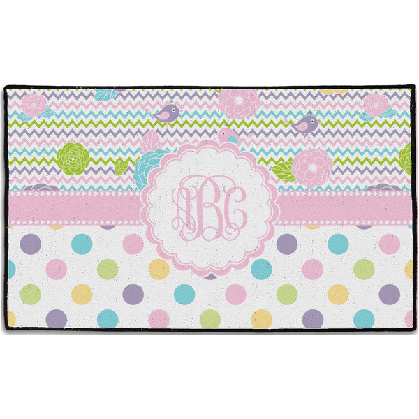 Custom Girly Girl Door Mat - 60"x36" (Personalized)