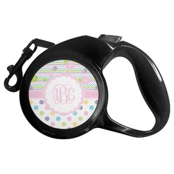 Girly Girl Retractable Dog Leash (Personalized)