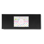 Girly Girl Rubber Bar Mat (Personalized)