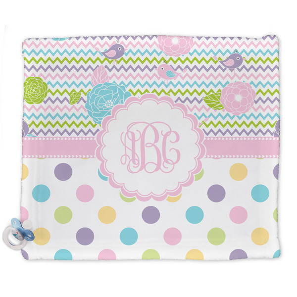 Custom Girly Girl Security Blanket - Single Sided (Personalized)