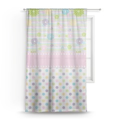 Girly Girl Sheer Curtain - 50"x84"