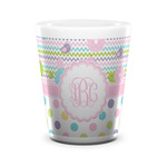 Girly Girl Ceramic Shot Glass - 1.5 oz - White - Single (Personalized)