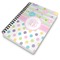 Girly Girl Spiral Journal 7 x 10 - Main