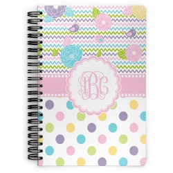 Girly Girl Spiral Notebook (Personalized)