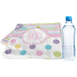 Girly Girl Sports & Fitness Towel (Personalized)