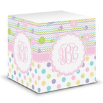 Girly Girl Sticky Note Cube (Personalized)