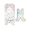 Girly Girl Stylized Phone Stand - Front & Back - Small