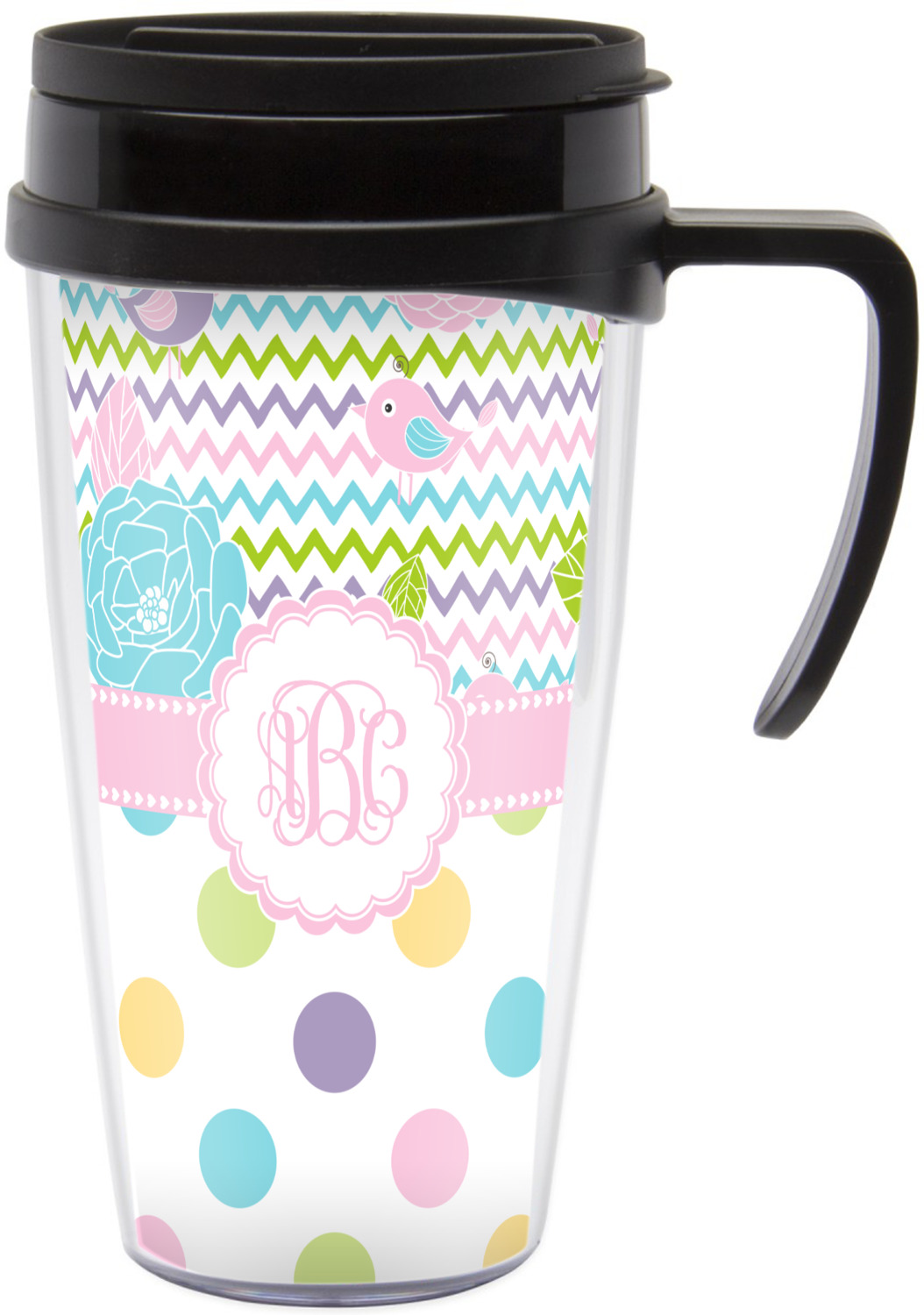 girly travel mug