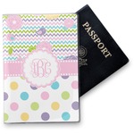 Girly Girl Vinyl Passport Holder (Personalized)