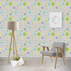 Girly Girl Wallpaper & Surface Covering (Water Activated - Removable)