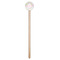 Girly Girl Wooden 7.5" Stir Stick - Round - Single Stick