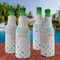 Girly Girl Zipper Bottle Cooler - Set of 4 - LIFESTYLE