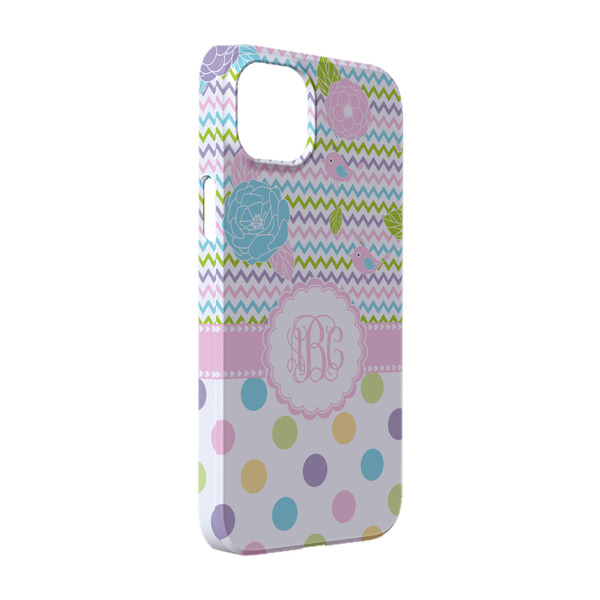 Custom Girly Girl iPhone Case - Plastic - iPhone 14 (Personalized)