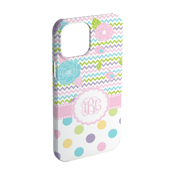 Custom Girly Girl iPhone Case - Plastic - iPhone 15 (Personalized)