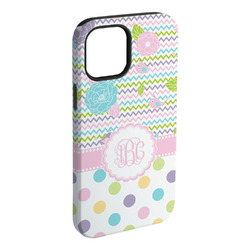 Girly Girl iPhone Case - Rubber Lined (Personalized)