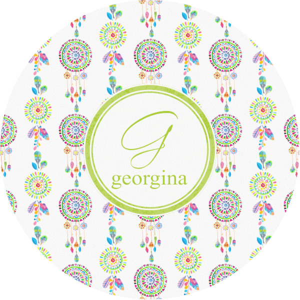 Custom Dreamcatcher Multipurpose Round Labels - 1" (Personalized)