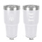 Dreamcatcher 30 oz Stainless Steel Ringneck Tumbler - White - Double Sided - Front & Back