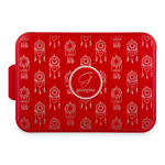 Dreamcatcher Aluminum Baking Pan with Red Lid (Personalized)