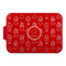 Dreamcatcher Aluminum Baking Pan - Red Lid - FRONT