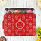 Dreamcatcher Aluminum Baking Pan - Red Lid - LIFESTYLE