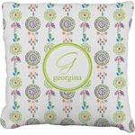 Dreamcatcher Faux-Linen Throw Pillow 20" (Personalized)