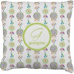 Dreamcatcher Faux-Linen Throw Pillow 26" (Personalized)