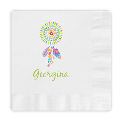 Dreamcatcher Embossed Decorative Napkins (Personalized)