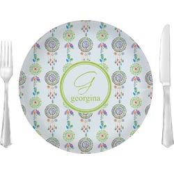 Dreamcatcher Glass Lunch / Dinner Plate 10" (Personalized)
