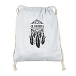 Dreamcatcher Drawstring Backpack - Sweatshirt Fleece - Single Sided (Personalized)