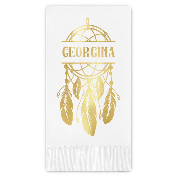 Custom Dreamcatcher Guest Napkins - Foil Stamped (Personalized)