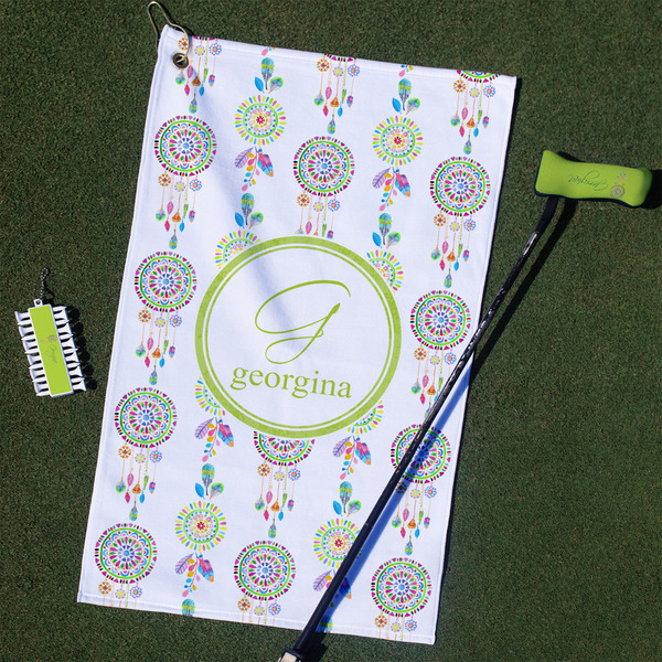 Custom Dreamcatcher Golf Towel Gift Set (Personalized)