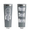 Dreamcatcher Grey RTIC Everyday Tumbler - 28 oz. - Front and Back