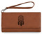 Dreamcatcher Ladies Wallet - Leather - Rawhide - Front View