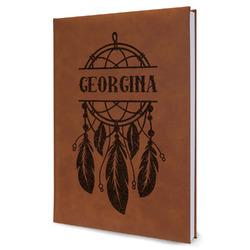 Dreamcatcher Leather Sketchbook - Large - Double Sided (Personalized)