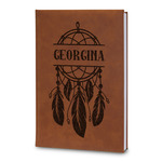 Dreamcatcher Leatherette Journal - Large - Double Sided (Personalized)