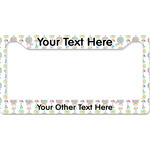 Dreamcatcher License Plate Frame - Style B (Personalized)