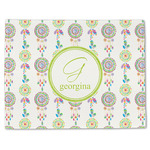 Dreamcatcher Single-Sided Linen Placemat - Single w/ Name and Initial