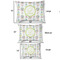 Dreamcatcher Outdoor Dog Beds - SIZE CHART