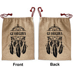 Dreamcatcher Santa Sack - Front & Back (Personalized)