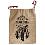 Dreamcatcher Santa Sack - Front (Personalized)