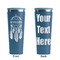 Dreamcatcher Steel Blue RTIC Everyday Tumbler - 28 oz. - Front and Back