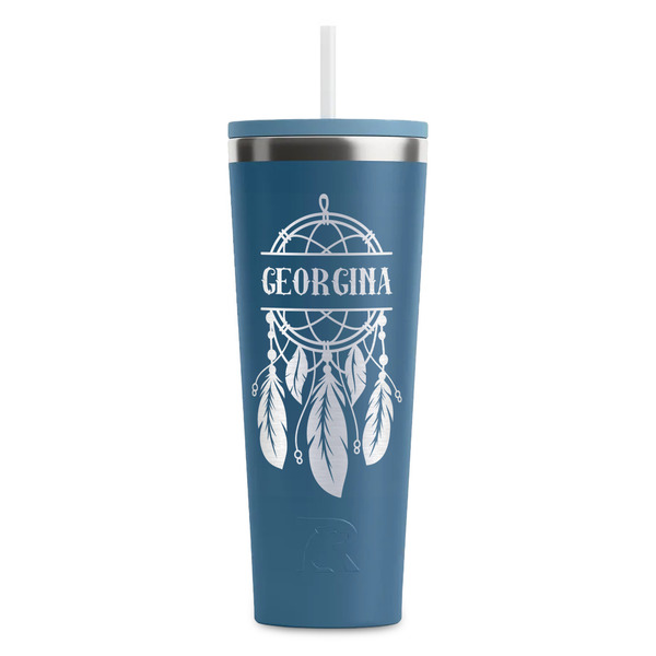 Custom Dreamcatcher RTIC Everyday Tumbler with Straw - 28oz (Personalized)