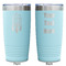 Dreamcatcher Teal Polar Camel Tumbler - 20oz -Double Sided - Approval