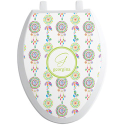 Dreamcatcher Toilet Seat Decal - Elongated (Personalized)