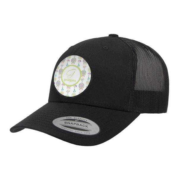 Custom Dreamcatcher Trucker Hat - Black (Personalized)