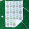 Dreamcatcher Waffle Weave Golf Towel - In Context