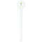 Dreamcatcher White Plastic 7" Stir Stick - Round - Single Stick