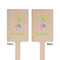 Dreamcatcher Wooden 6.25" Stir Stick - Rectangular - Double Sided - Front & Back