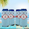 Airplane Theme 16oz Can Sleeve - Set of 4 - LIFESTYLE